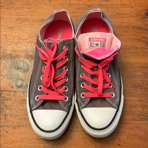 Converse all stars double tongue - Worn once